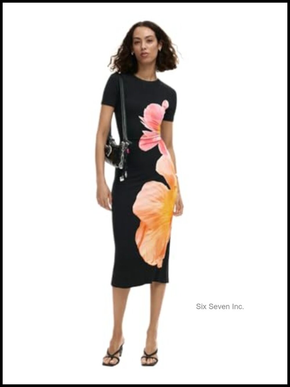 Desigual Women's Casual A-Line Mini Shift Dress with Button Front